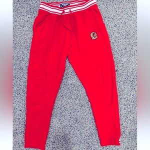 Men Hustle Gang Sweatsuit SweatPants Red XL Joggers